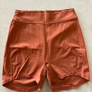 Gymshark Women's Burnt Orange Bike Shorts